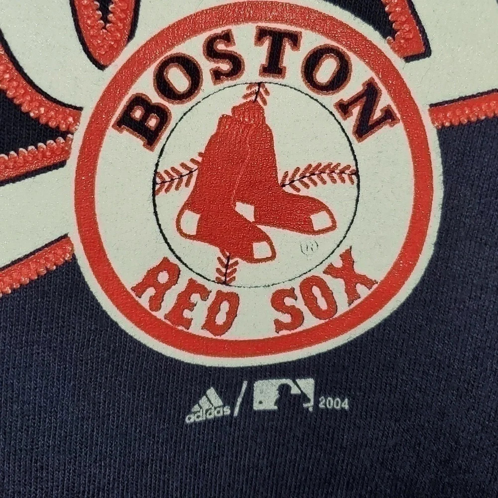 Vintage Adidas Boston Red Sox Major League Baseball T-Shirt Size XL - Picture 7 of 7